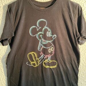 Disney Mickey Mouse Black T-Shirt
